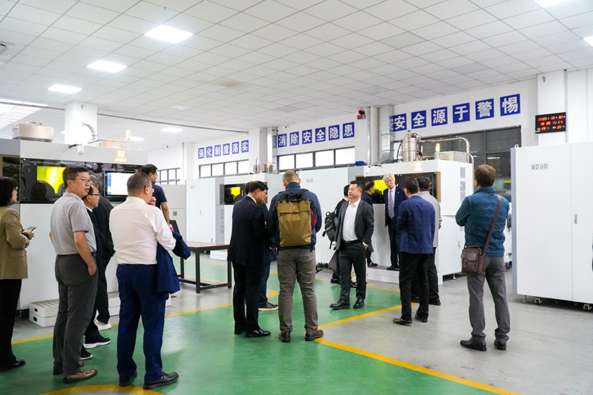 中韓機械制造企業(yè)交流會參觀